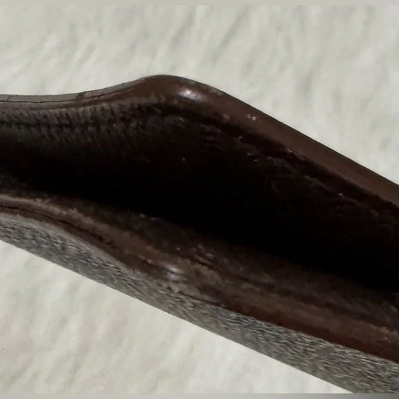 Authentic Vintage Louis Vuitton Damier Ebene Pattern Bifold Wallet GUC - Picture 14 of 15